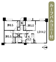 Floor: 3LDK, the area occupied: 75.6 sq m, Price: 47,910,000 yen, now on sale