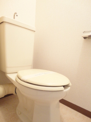 Toilet. You can ventilation because it comes with a window.
