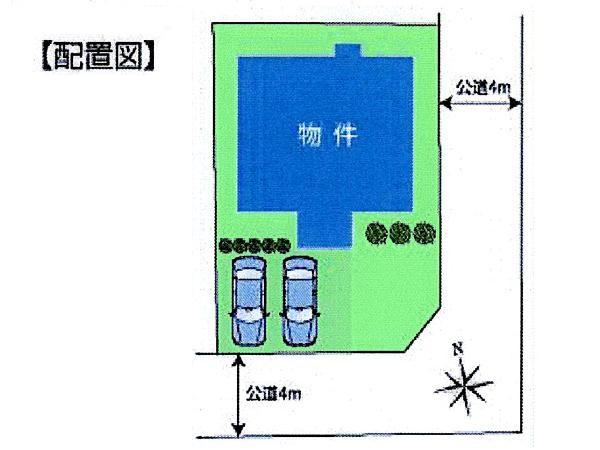 Compartment figure. 42,800,000 yen, 4LDK+S, Land area 166.02 sq m , There is a feeling of opening per building area 121.03 sq m corner lot. Day ・ Ventilation is good. 