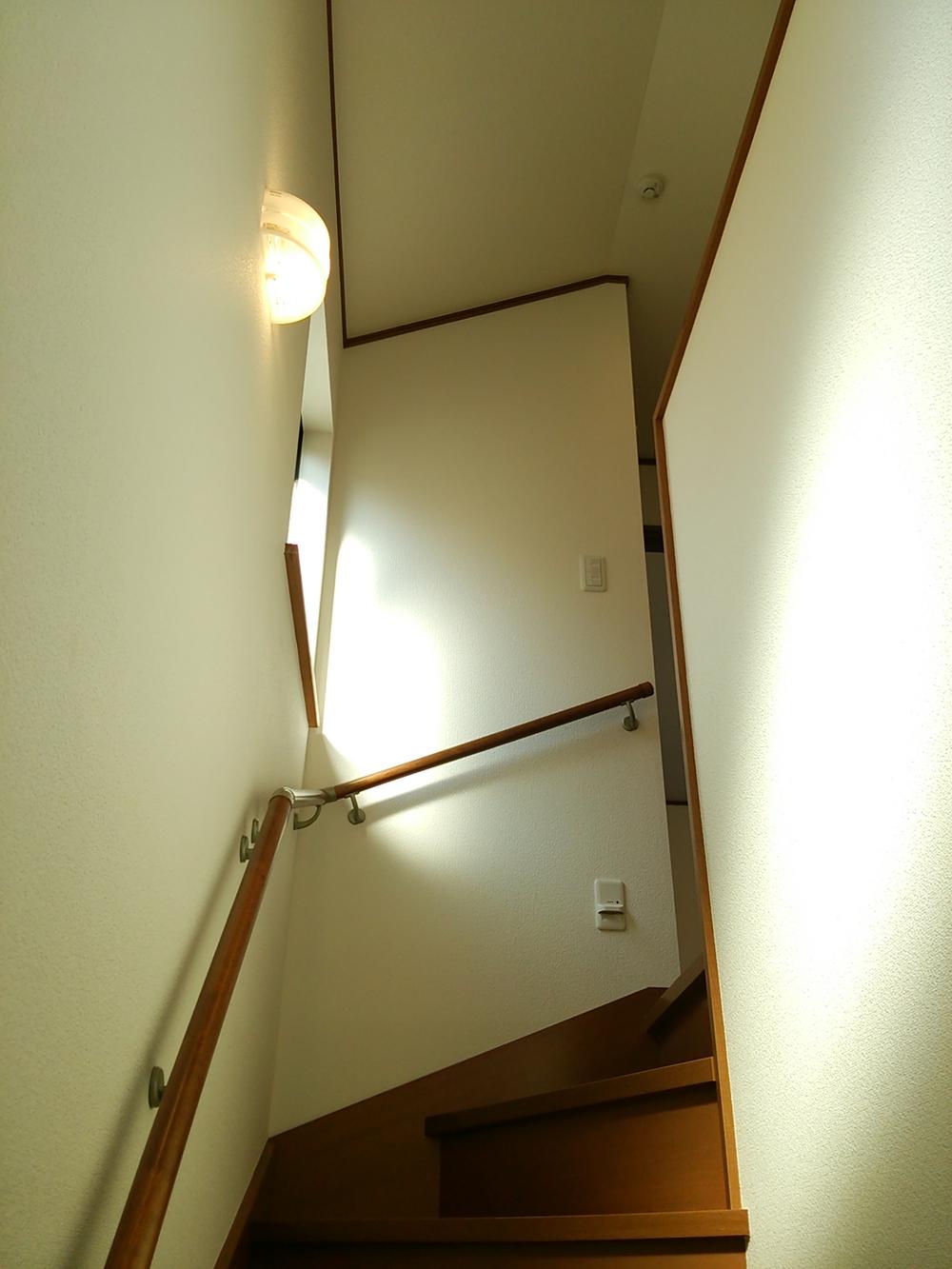 Other. Because stairs are missing the top, It is open! The window also installed, Also brightness you are reserved.