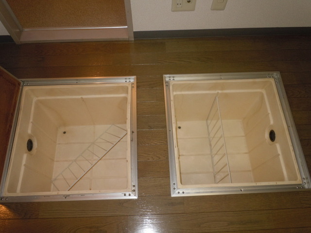 Other Equipment. There are two under-floor storage