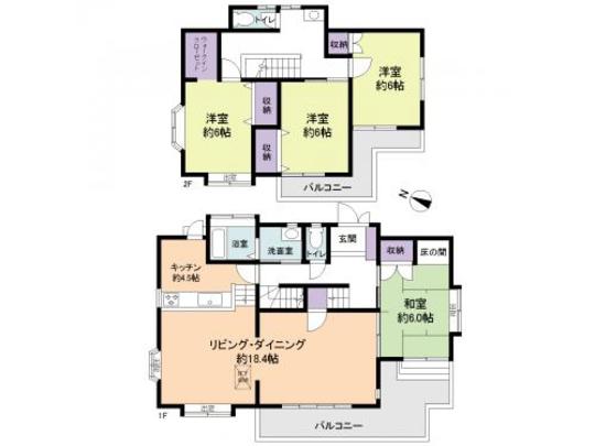 Floor plan. All rooms southwestward, 6 Pledge or more is a very sunny property. 