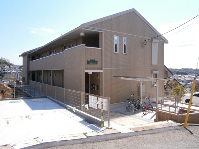 Building appearance. Daiwa House construction of rental housing, "D-Room" is the Daiwa House Group