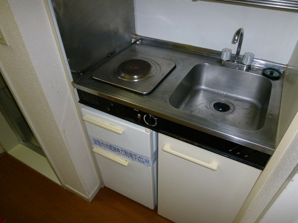 Kitchen. 1-neck with an electric stove