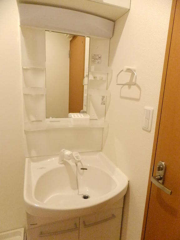 Washroom. With hand shower