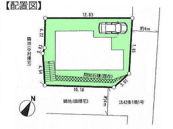 Compartment figure. 30,800,000 yen, 4LDK, Land area 121 sq m , Building area 96.79 sq m