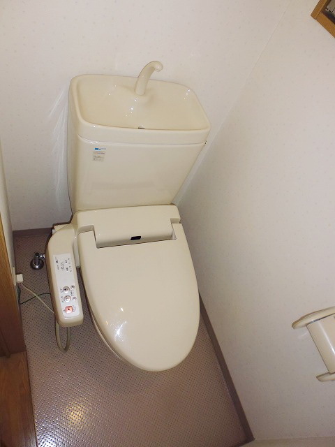 Toilet. It is with a bidet