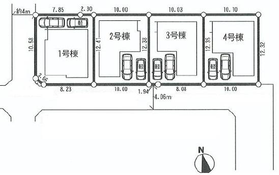 Compartment figure. 39,500,000 yen, 5LDK, Land area 123.97 sq m , Building area 107.65 sq m