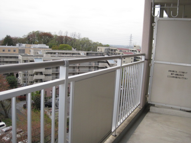 Balcony. View from the ninth floor