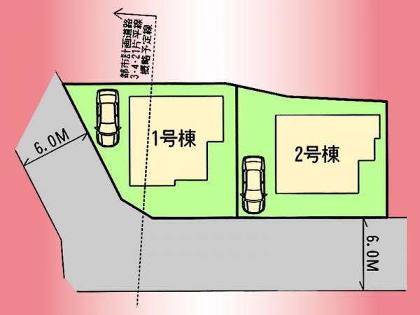 Compartment figure. 38,800,000 yen, 4LDK, Land area 127.94 sq m , Building area 91.5 sq m