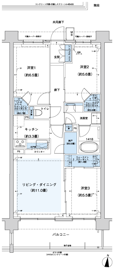 Floor: 3LDK + 3WIC + N, the occupied area: 72.59 sq m, Price: TBD