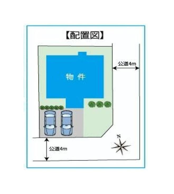 Compartment figure. 37,980,000 yen, 4LDK + S (storeroom), Land area 166.02 sq m , Is P parallel two sections of the building area 121.03 sq m southeast corner lot ☆