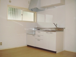 Kitchen. Kitchen brand new, Hot water supply