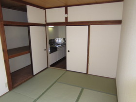 Living and room. Closet with a storage capacity with the upper closet