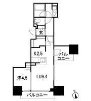 Floor: 1LD ・ K + WIC (walk-in closet), the occupied area: 42.25 sq m, Price: TBD