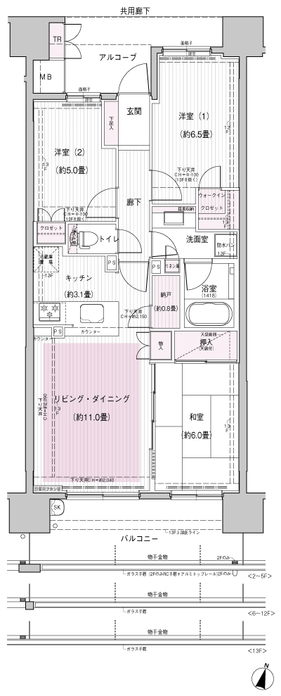 Floor: 3LDK, occupied area: 71.18 sq m, Price: 37,100,000 yen, now on sale