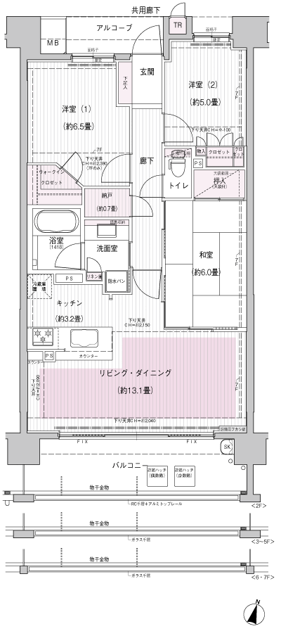 Floor: 3LDK, occupied area: 75.61 sq m, Price: 37,400,000 yen, now on sale