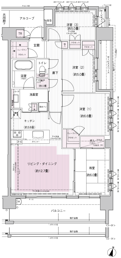 Floor: 4LDK, occupied area: 89.09 sq m, Price: 46,600,000 yen, now on sale