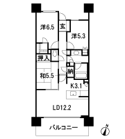 Floor: 3LDK, occupied area: 74.42 sq m, Price: 37,300,000 yen ・ 38,400,000 yen, now on sale