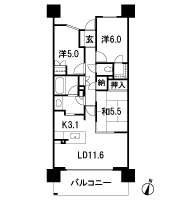 Floor: 3LDK, the area occupied: 70.9 sq m, Price: 36,400,000 yen, now on sale