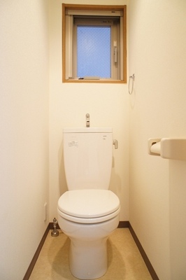 Toilet. Toilets are also ventilation with windows OK