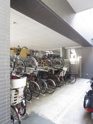 Other common areas. Bicycle storage