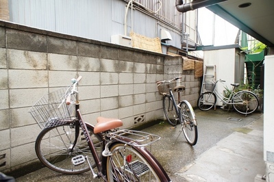 Other common areas. Bicycle shed