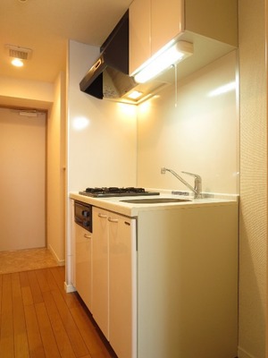 Kitchen. Two-burner stove is equipped with the system Kitchen ☆ All of the inverted type of room