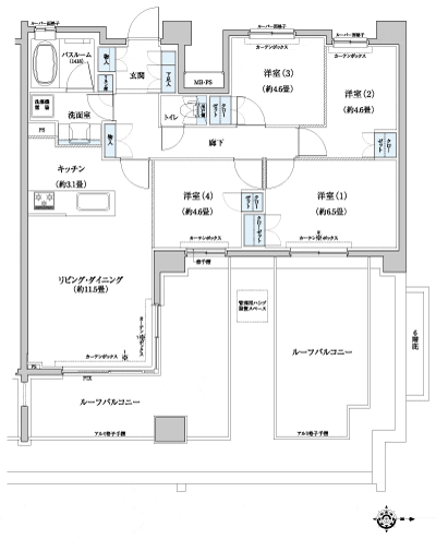 Floor: 4LDK, occupied area: 78.26 sq m, Price: 38,926,000 yen, now on sale
