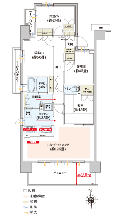 Floor: 4LDK, occupied area: 78.81 sq m, Price: TBD