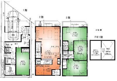 Floor plan. 34,800,000 yen, 3LDK+S, Land area 53.25 sq m , Building area 86.11 sq m