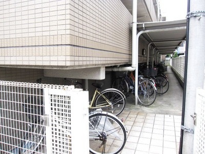 Other common areas. Is a bicycle parking lot.