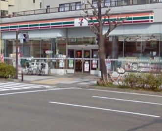 Convenience store. Seven-Eleven Kawasaki Satsuki Bridge store up (convenience store) 254m