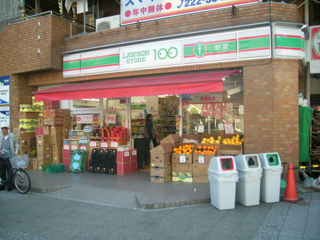 Convenience store. LAWSONSTORE100 250m up (convenience store)