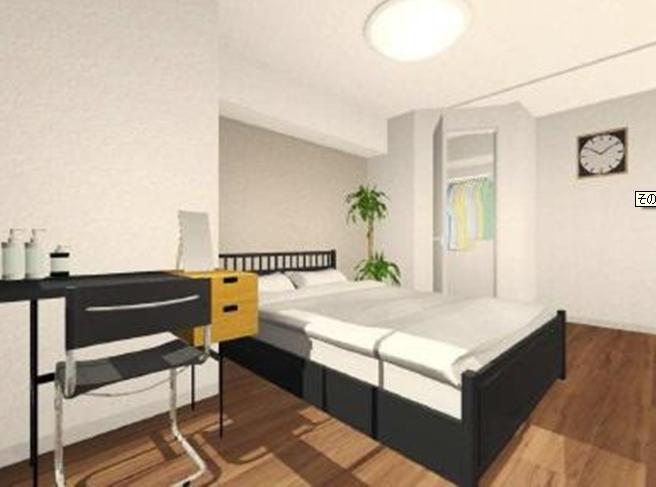 Non-living room. Completed image view