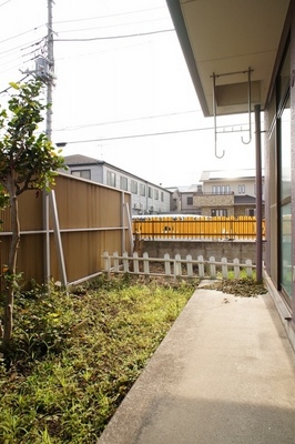 Garden. About 3 square meters of garden