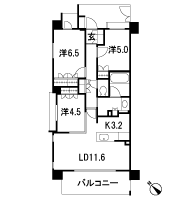 Floor: 3LDK, occupied area: 68.84 sq m, Price: 32,616,000 yen, now on sale