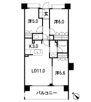 Floor: 3LDK, occupied area: 64.87 sq m, Price: 32,202,000 yen, now on sale