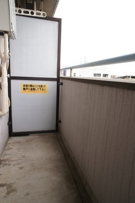 Balcony. Airy balcony