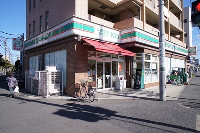 Convenience store. STORE100 Kawasaki Fujisaki store up (convenience store) 356m
