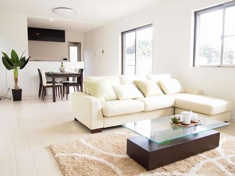 Same specifications photos (living). South-facing sunny living space (same specifications Example of construction  ※  furniture ・ It is not included, such as lighting)