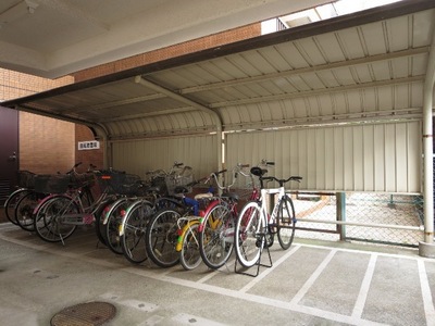 Other common areas. Here is also a bicycle parking lot