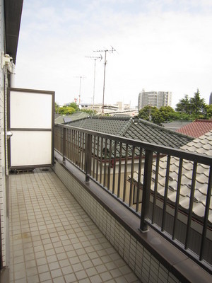 Balcony. Spacious good balcony of feeling ☆ 