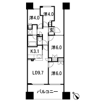 Floor: 4LDK, the area occupied: 67.6 sq m, Price: 34,100,000 yen, now on sale