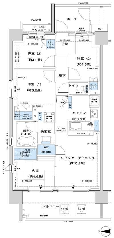 Floor: 4LDK + N, the occupied area: 73.45 sq m, Price: 35,291,000 yen, now on sale