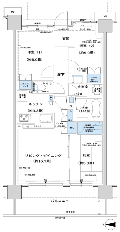 Floor: 3LDK, occupied area: 66.12 sq m, Price: 30,908,200 yen, now on sale