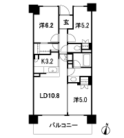 Floor: 3LDK + WTC, the occupied area: 68.37 sq m, Price: 33,775,400 yen, now on sale