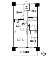 Floor: 3LDK, occupied area: 66.12 sq m, Price: 30,908,200 yen, now on sale