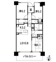 Floor: 3LDK + WTC, the occupied area: 68.37 sq m, Price: 35,215,600 yen, now on sale