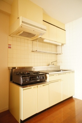 Kitchen. Gas stove is you can use as it is